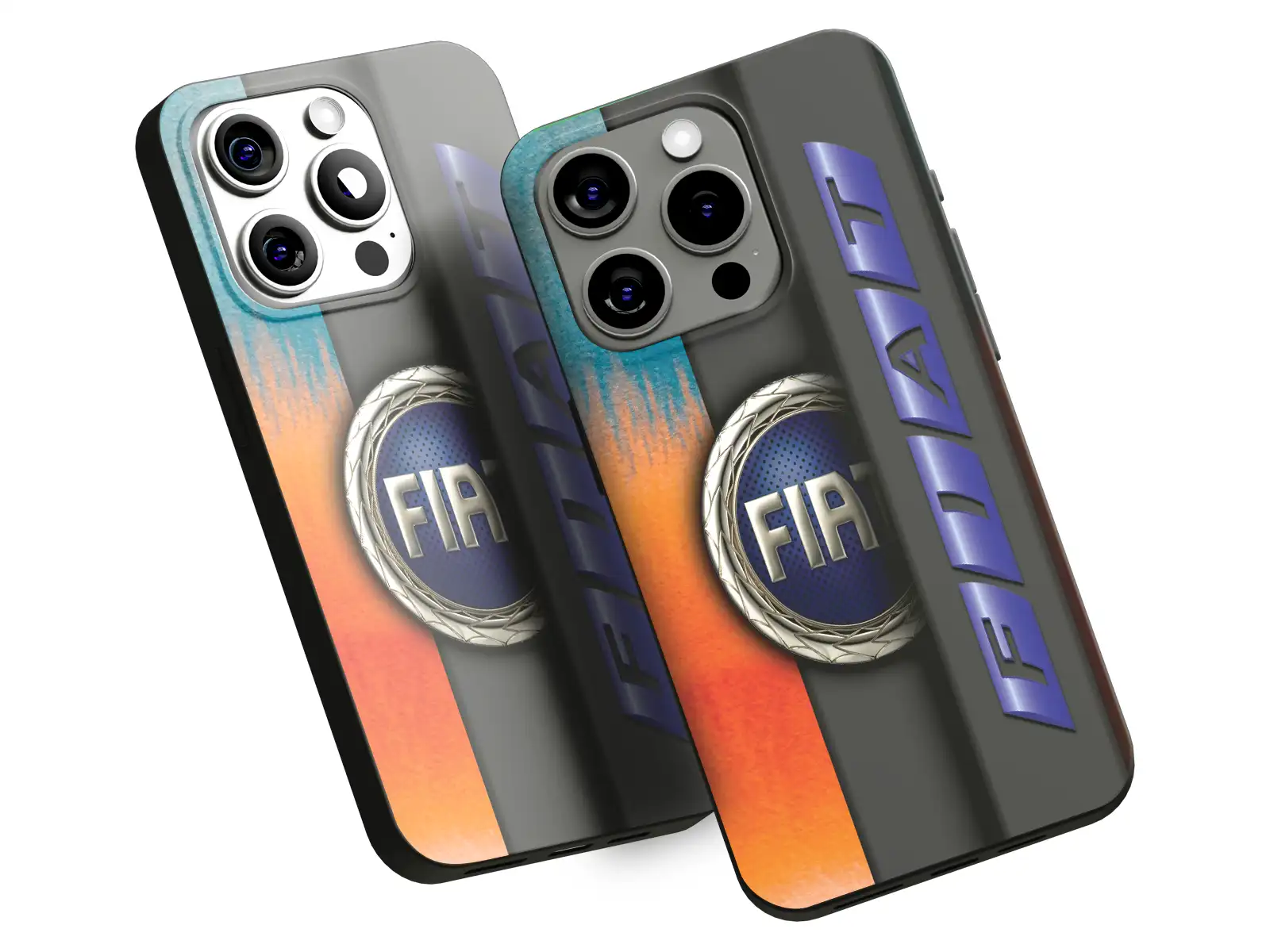Fiat Coque Téléphone Cellulaire Style Minimal Design